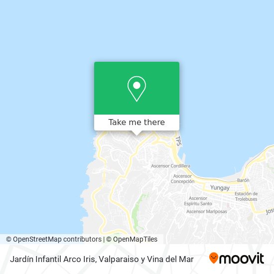 Mapa de Jardín Infantil Arco Iris