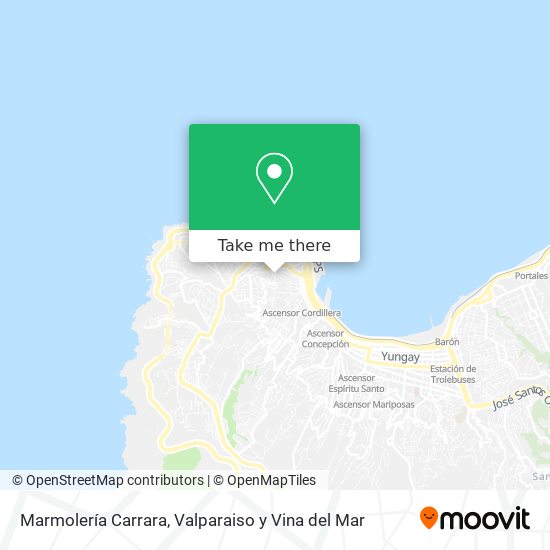 Mapa de Marmolería Carrara