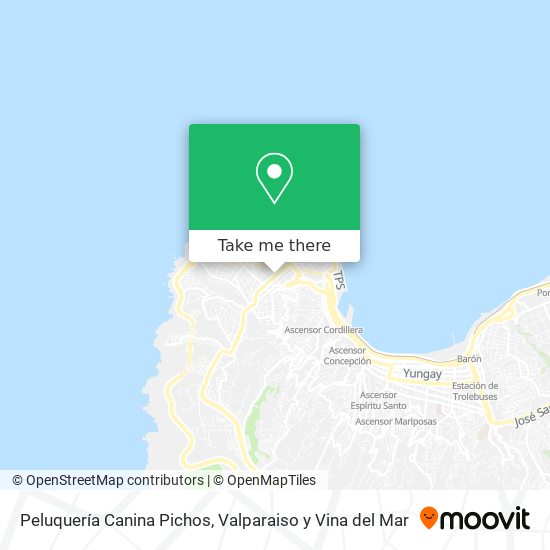 Peluquería Canina Pichos map