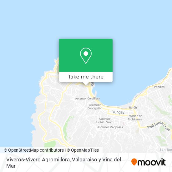 Viveros-Vivero Agromillora map