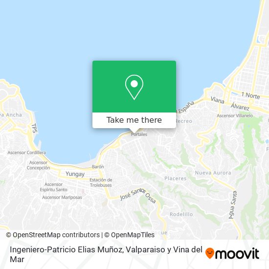 Ingeniero-Patricio Elias Muñoz map