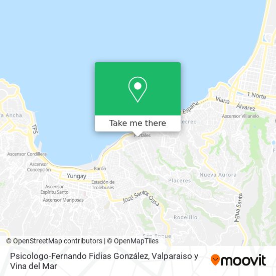 Mapa de Psicologo-Fernando Fidias González