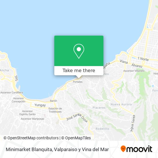 Mapa de Minimarket Blanquita