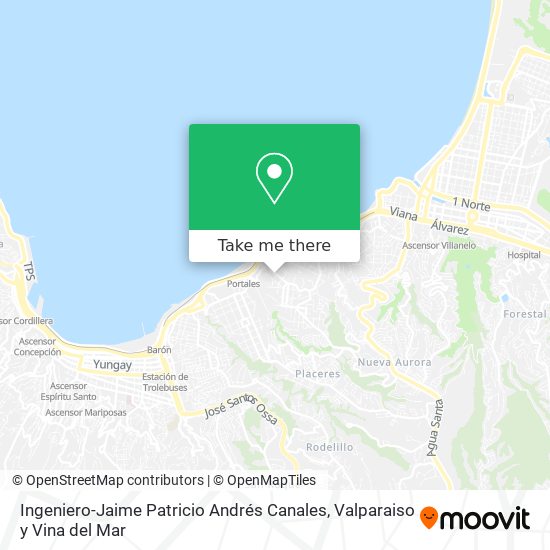 Ingeniero-Jaime Patricio Andrés Canales map