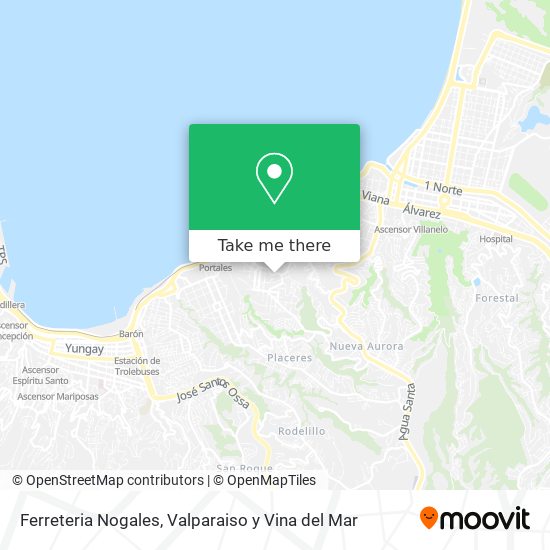 Mapa de Ferreteria Nogales