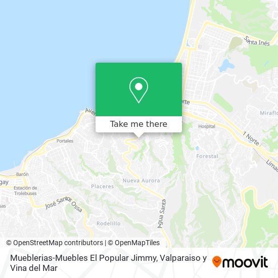 Mueblerias-Muebles El Popular Jimmy map