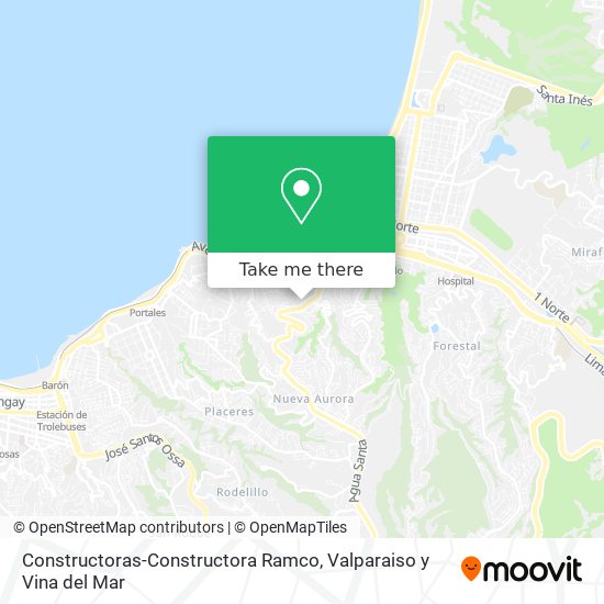 Constructoras-Constructora Ramco map