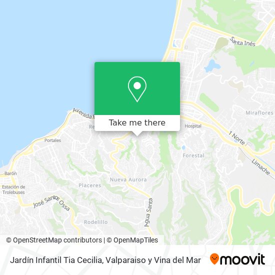 Mapa de Jardín Infantil Tia Cecilia