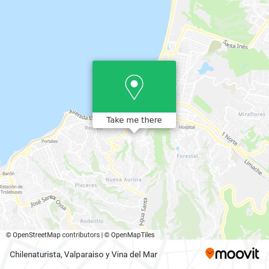 Chilenaturista map