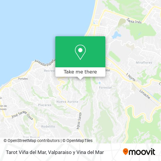Mapa de Tarot Viña del Mar