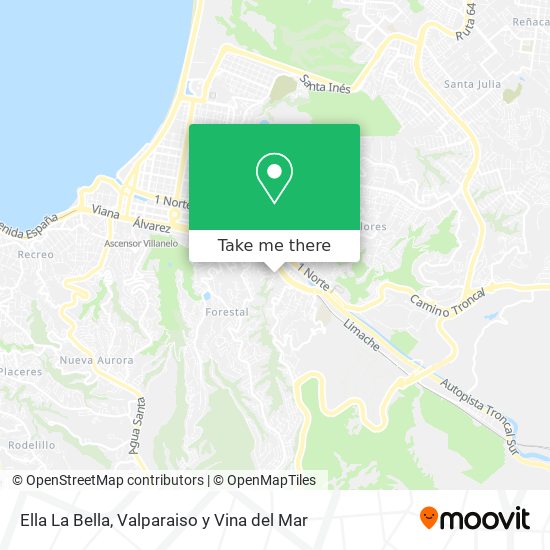 Mapa de Ella La Bella