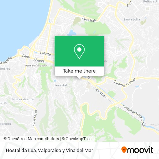Hostal da Lua map