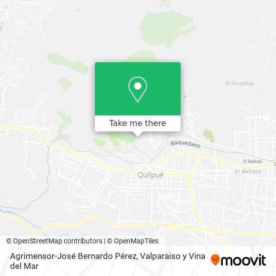 Mapa de Agrimensor-José Bernardo Pérez