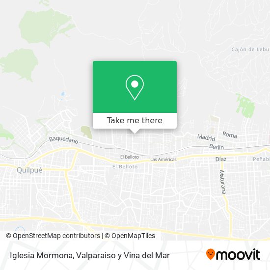 Iglesia Mormona map