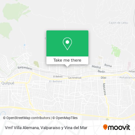 Vmf Villa Alemana map