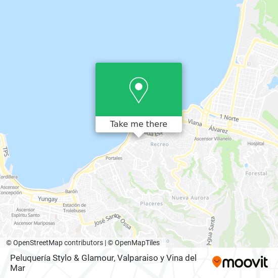 Peluquería Stylo & Glamour map