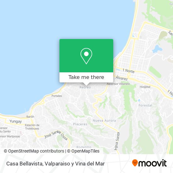 Casa Bellavista map