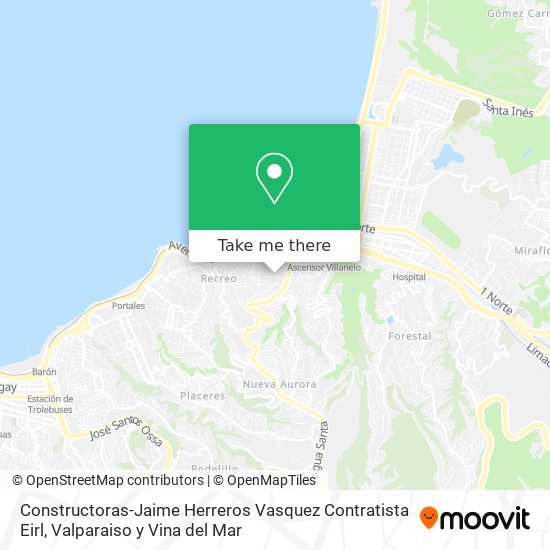 Constructoras-Jaime Herreros Vasquez Contratista Eirl map