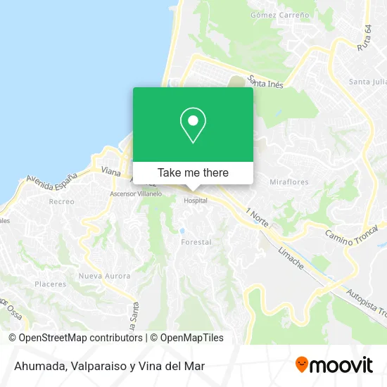 Ahumada map