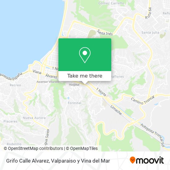 Mapa de Grifo Calle Alvarez