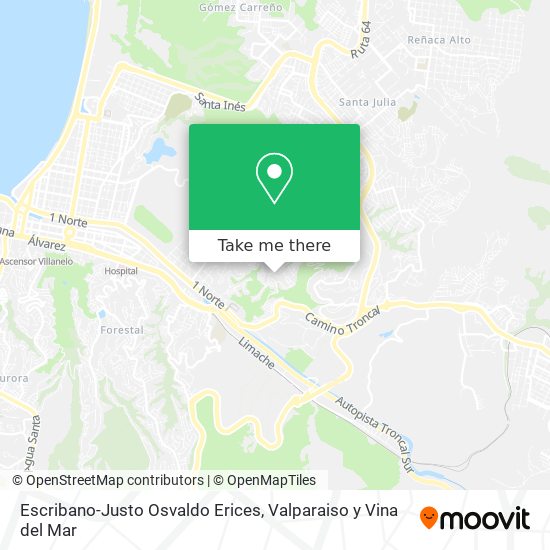 Escribano-Justo Osvaldo Erices map