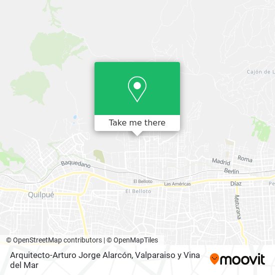Arquitecto-Arturo Jorge Alarcón map