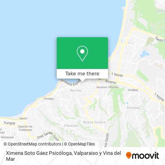 Ximena Soto Gáez Psicóloga map