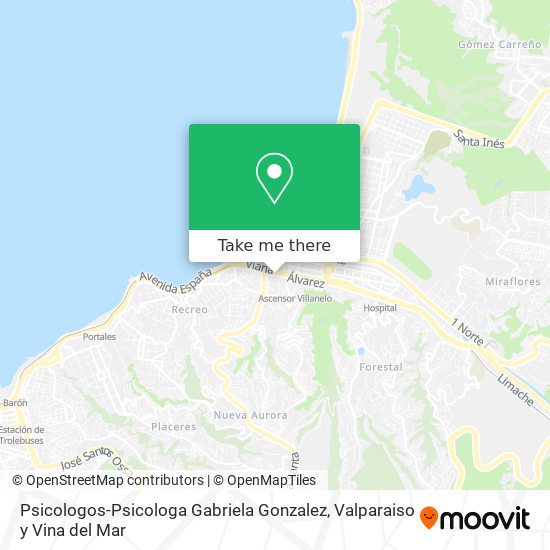 Mapa de Psicologos-Psicologa Gabriela Gonzalez