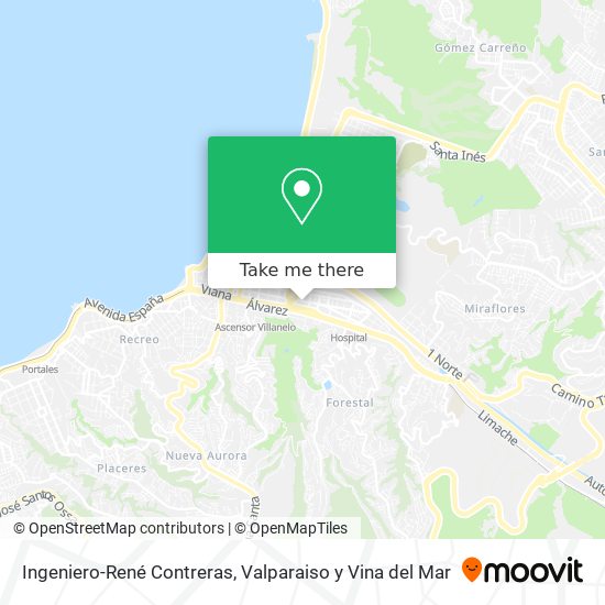 Mapa de Ingeniero-René Contreras