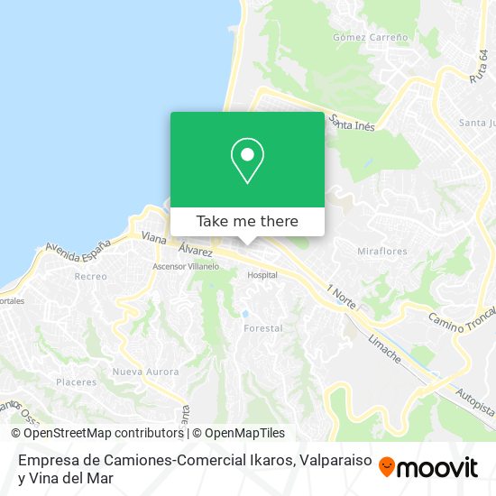 Empresa de Camiones-Comercial Ikaros map