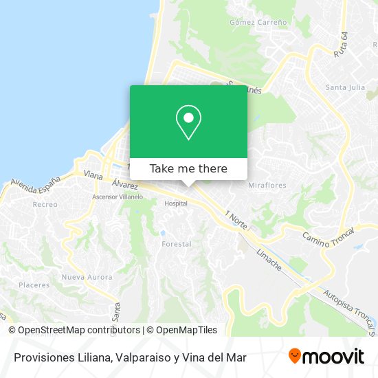Mapa de Provisiones Liliana