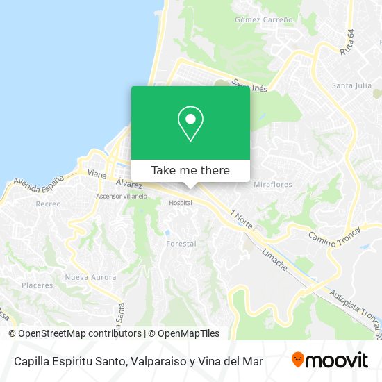 Capilla Espiritu Santo map