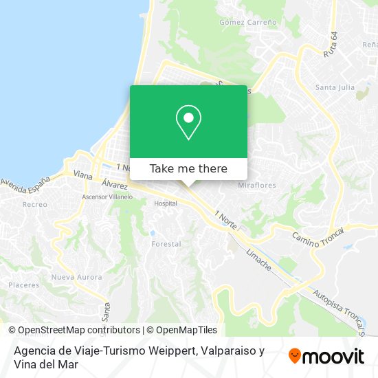 Agencia de Viaje-Turismo Weippert map