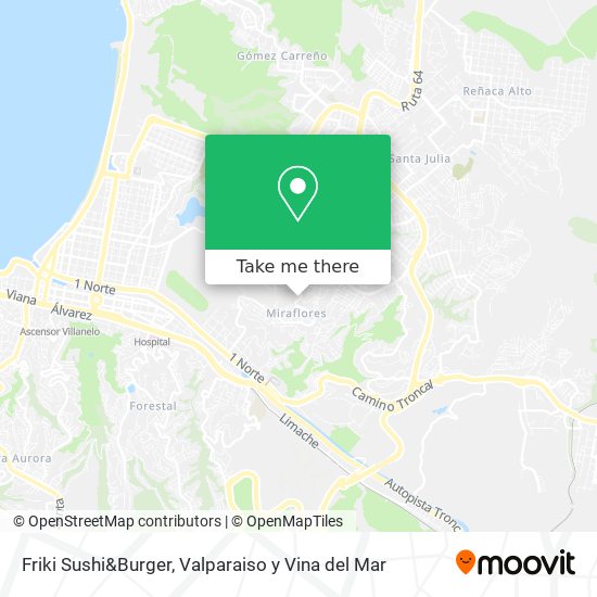 Friki Sushi&Burger map