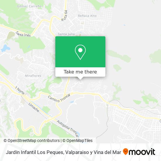 Mapa de Jardín Infantil Los Peques