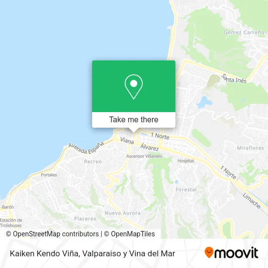 Kaiken Kendo Viña map