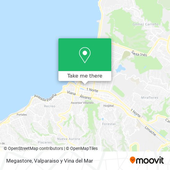 Megastore map