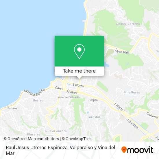 Mapa de Raul Jesus Utreras Espinoza