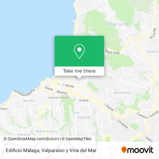 Edificio Málaga map