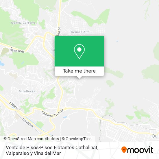 Venta de Pisos-Pisos Flotantes Cathalinat map