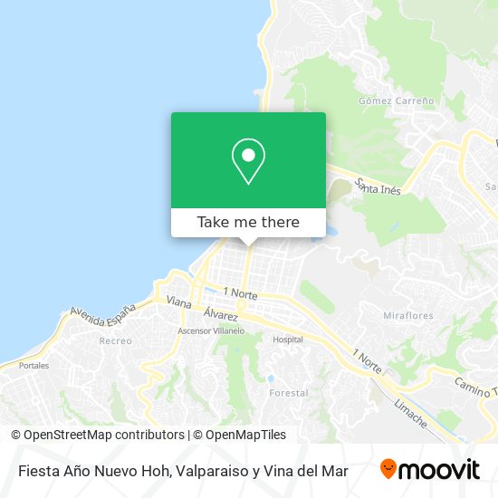 Fiesta Año Nuevo Hoh map