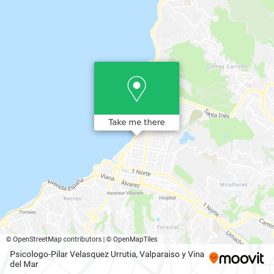 Psicologo-Pilar Velasquez Urrutia map