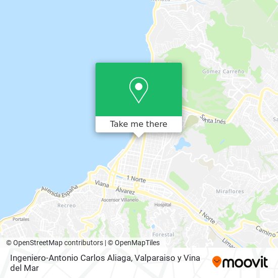 Ingeniero-Antonio Carlos Aliaga map