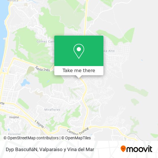 Dyp BascuñáN map