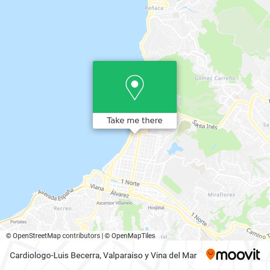 Cardiologo-Luis Becerra map