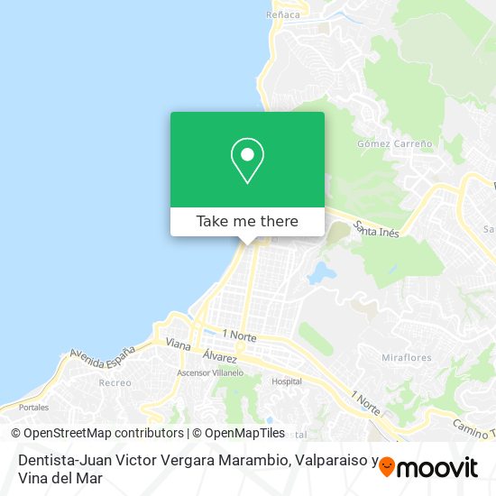 Mapa de Dentista-Juan Victor Vergara Marambio