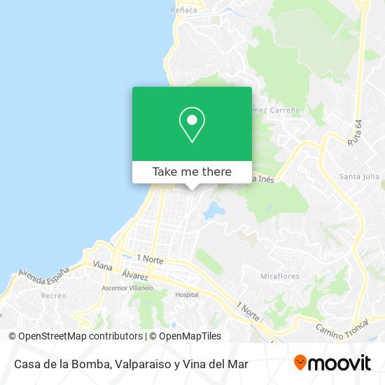 Mapa de Casa de la Bomba