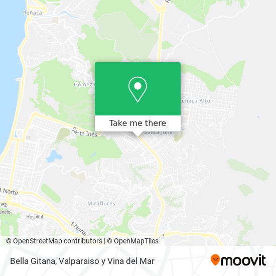 Mapa de Bella Gitana