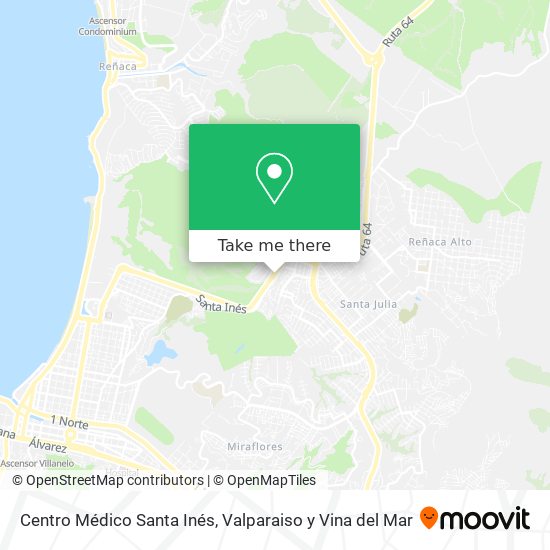 Centro Médico Santa Inés map