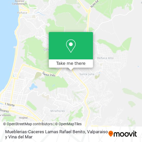 Mueblerias-Caceres Lamas Rafael Benito map